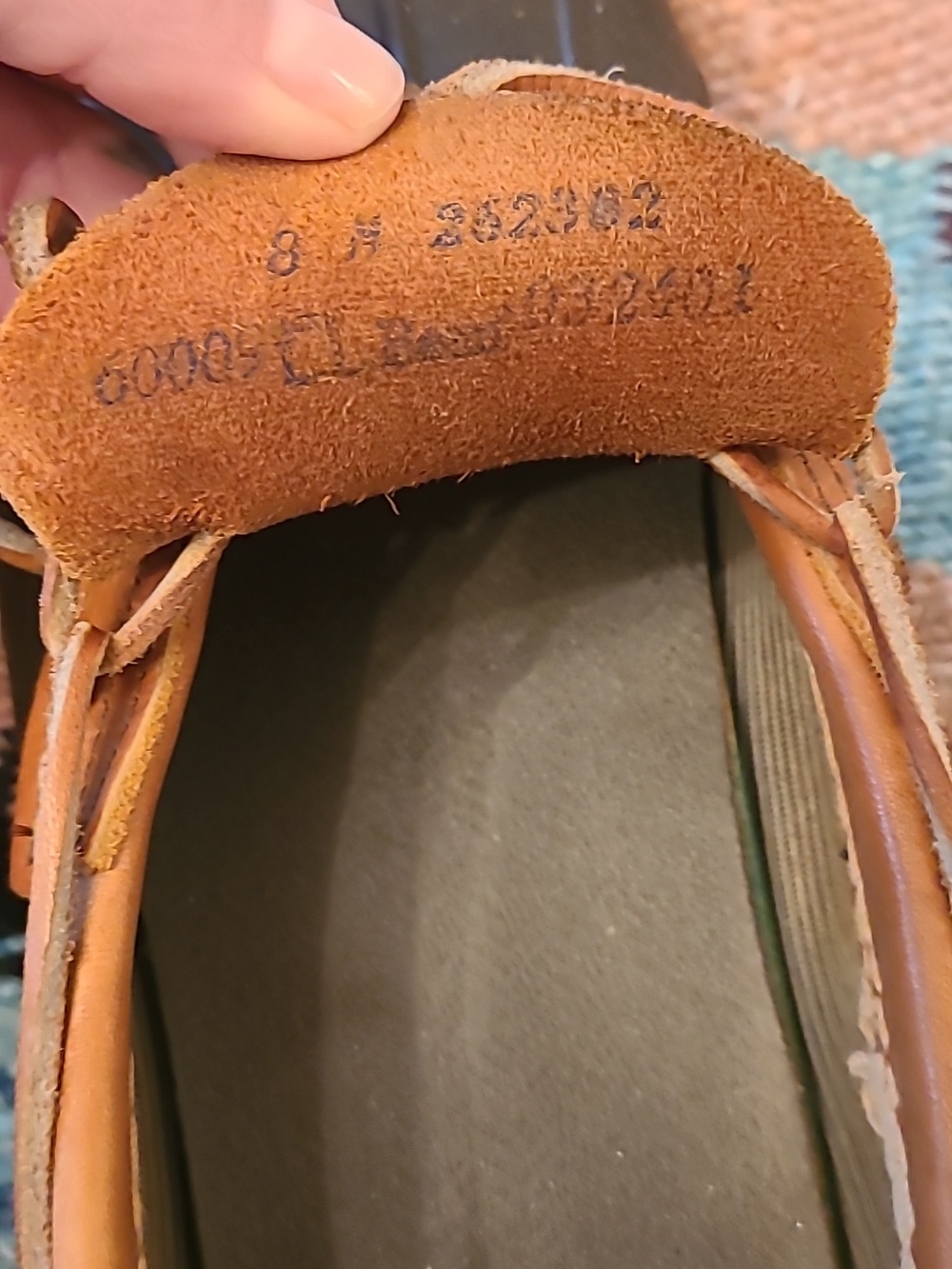Vintage L.L. Bean Brown and Tan Boat Shoes Bean Boots, Duck Shoes Sz Womens 11 - Picture 4 of 6